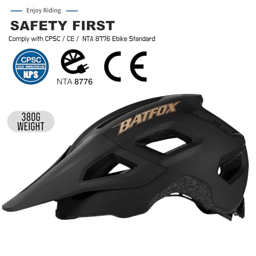 BATFOX NTA 8776 E-Bike & Mountain Bike Helmet for Adults