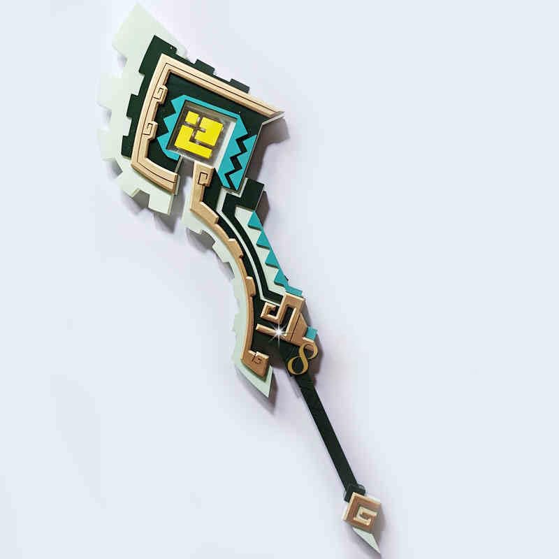 Amazon.co.jp: 原神 キィニチ アハウ コスプレ道具 両手剣 山の王の長