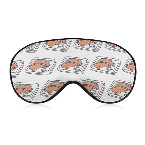 きりみちゃん アイマスク 睡眠アイマスク 目隠し 睡眠用 安眠 遮光 軽量 通気性 寝る時マス ク昼寝/仮眠/旅行に最適