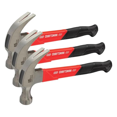 CRAFTSMAN Hammer, Fiberglass, 16 oz. (CMHT51398) (Pack of 3) - image 1