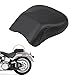 XMMT Black Rear passenger Seat Pillion Cushions Pad compatible For 2008-2014 Harley Softail FatBoy FLSTF