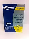 schwalbe sv20 extra light tube Extremadamente fiable! cada tubo de Schwalbe se examinarán individualmente dos veces en la fábrica para asegurar la estanqueidad del aire.