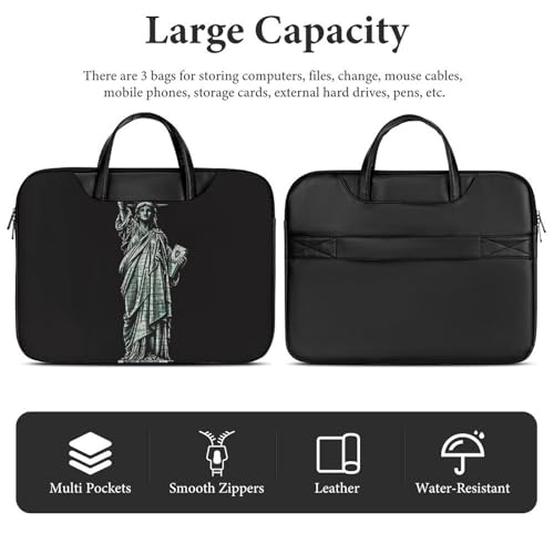 Bolso bandolera impermeable para laptop 17 pulgadas miniatura 4