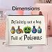 UPNEGE Witch Makeup Bag Gifts for Women Poison Enthusiast Halloween Witchy Cosmetic Bag Zipper Pouch