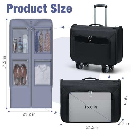 Tonyeee 924012 Rolling Garment Bags thumb #5