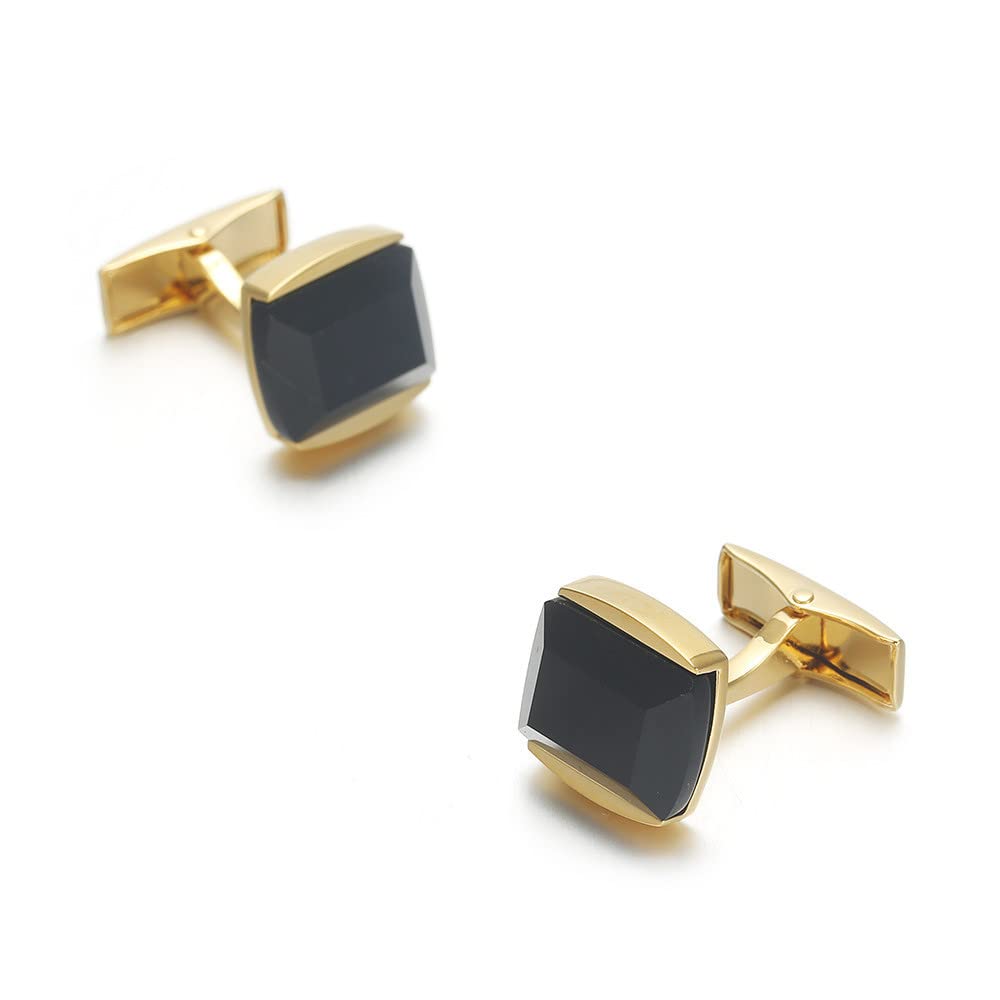 Gemelli Da Camicia Uomo Honey Bear - Argento Con Cristallo, Per Matrimoni E Affari - Foto 6