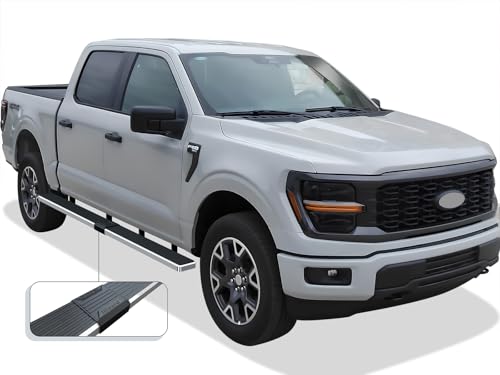 Estribos APS para Ford F150 2015-2026, acero inoxidable miniatura 6