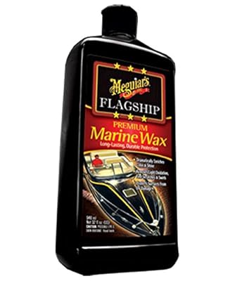 Meguiars M6332 RV Trailer Camper Cleaners Flagship Rv/Marine Wax 32 Oz.
