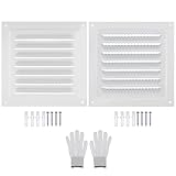 Chinflly 2 Pcs Soffit Vents 6