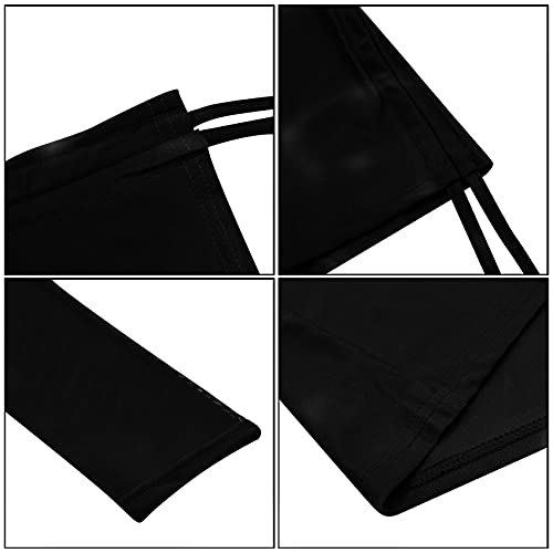 Leomoste LEYF-210931260S-02M Women'S Sexy One Shoulder Sleeveless Bodycon Dress Cutout Ruched Cocktail Wedding Mini Club Dress Black thumb #3