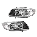 BESTPRICE 2x Hauptscheinwerfer vorne links + rechts Frontscheinwerfer, Kompatibel mit BMW 3 (E90), 3 Touring (E91)