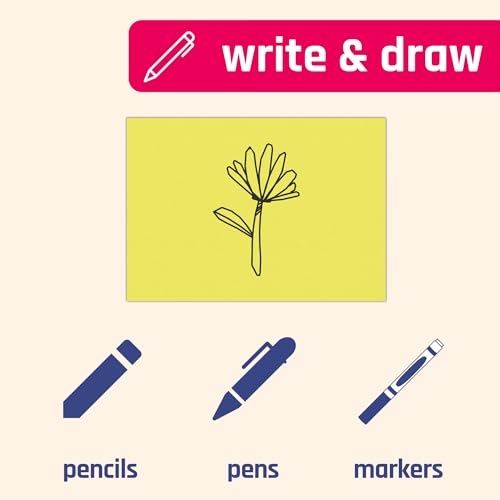 30 Stück, 230gsm - A4 Tonkarton Gelb, Tonpapier Karton Bastelkarton Fotokarton Pappe