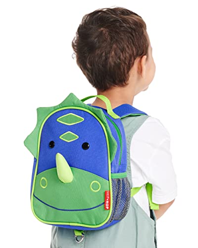 Skip Hop Mochila infantil de guia, zoológico, dinossauro