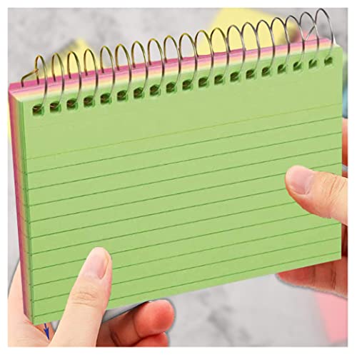 1InTheOffice Spiral Index Cards 4x6 Ruled, Index Cards