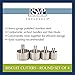 RSVP International Endurance Round Biscuit Cutters - Stainless Steel, Set of 4 | Nest for Easy Storage | For Cutting Thick or Thin Dough | Professional | High Handle Arch