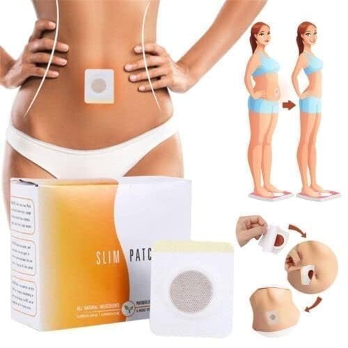 Slim Patch Transdermal Adhesive for Abdominal Application, Natural Botanical Extracts, Body Contouring (Pack of 1)-image-20