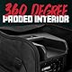 Gator Cases Heavy-Duty-Lautsprechertasche für kompakte 12-Lautsprecherboxen; passend für QSC K12, Yamaha DXR12 und mehr (GPA-TOTE12), Schwarz