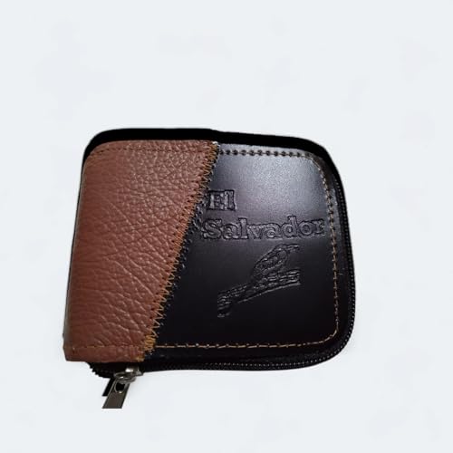Billeteras hecha a mano con zipper para hombre2