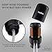 Ivation Wine Aerator & Dispenser with Flexible Tube | Electric Battery-Operated Universal Wine Bottle Spout with Automatic Button Dispenser, Aeration Control, Integrated LED Light & Removable Rod