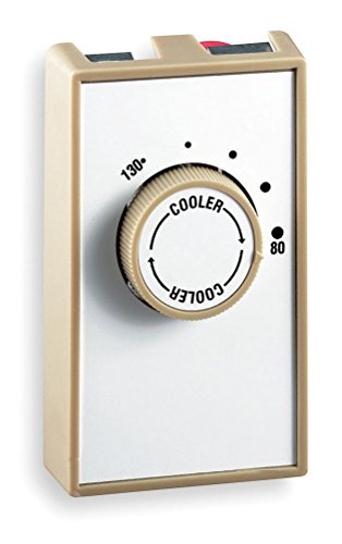 Attic Fan Thermostat, Attic Fan Control, Cooling Only, 120 to 240VAC