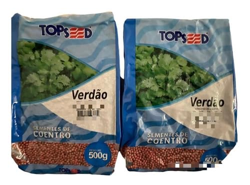 Sementes De Coentro Verdão 500g Topseed (2 Unidades)