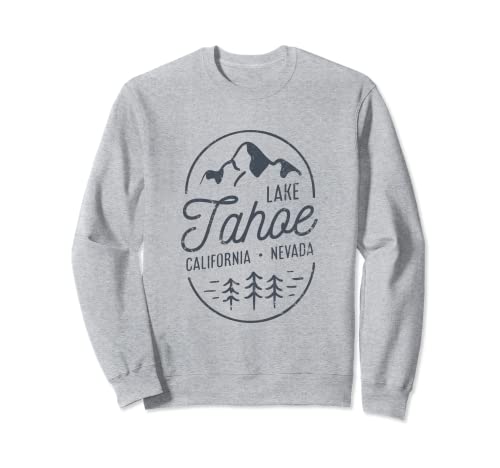 Cool Vintage Lake Tahoe California Nevada recuerdo Sudadera
