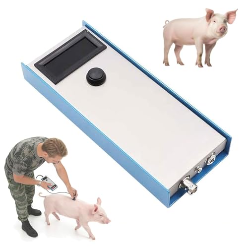 Testeur de graisse dorsale de porc avec écran digital et plage de mesure précise de 4-35 mm