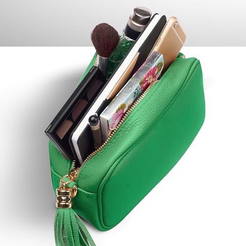 TAKEASY Small Italian Leather Crossbody
