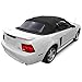 Sierra Auto Tops Replacement Convertible Soft Top with Heavy Gauge Pressed Plastic Window, fits Ford Mustang models 1994-2004, Premium Grade Sailcloth Vinyl, Black