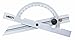 INSIZE 4797-250 Protractor, 10-170 Degree, 9.8" x 19.7"