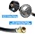 2 Feet Universal Gas Grill Regulator and 4FT Propane Hose with Regulator