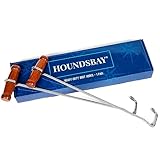 HOUNDSBAY Cowboy Boot Hooks for Men and Women - Boot Puller for Cowboy Boots with Long Handles - Boot Hooks for Pulling on Boots - Boot Pullers with Long Handles - Cowboy Boot Accessories