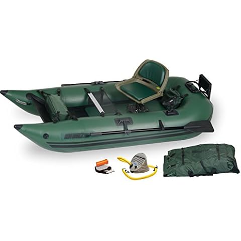 Sea Eagle 285 Inflatable Frameless Fishing Pontoon Boat - Pro Package Cover