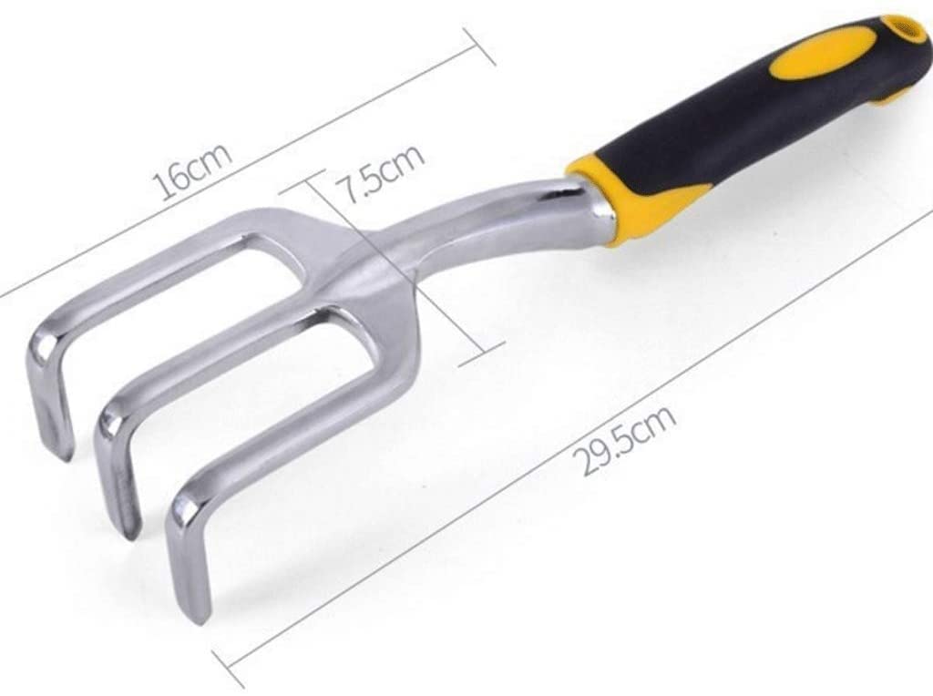 Garden Tool Set 4Piece Aluminum Alloy Heavy Duty Gardening Kit Gardening Planting Tools with PVC Handle for Transplanting Pruning and Watering