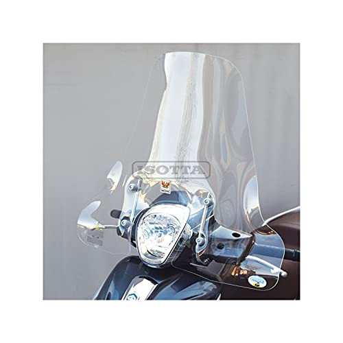 Parabrezza Isotta CLS4187 Con Attacchi A/761 Per Medley 125,150 2016-2020