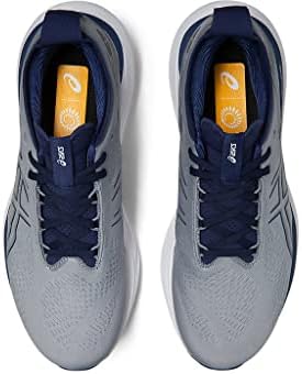 ASICS Men's Gel-Nimbus 25 Running Shoes, 12, Sheet Rock/Indigo Blue | Image 5