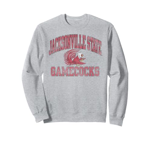 Jacksonville State Gamecocks Vintage Worn Gray Sweatshirt