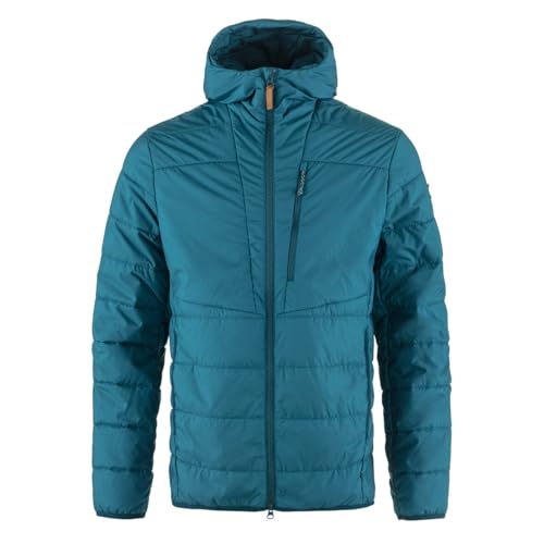 Image of Fjallraven Keb Padded Hoodie Men's Jacket - Lightweight Insulated Durable Midlayer for Hiking Trekking Outdoor