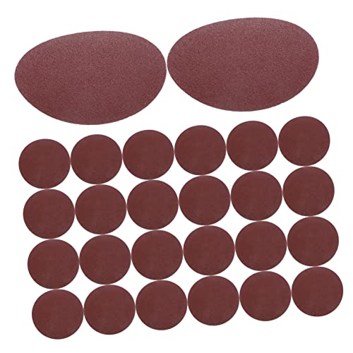 SOLUSTRE Sandpaper for Crafts 100pcs Round Sanding Discs Wet Dry Sandpaper Fine Grit