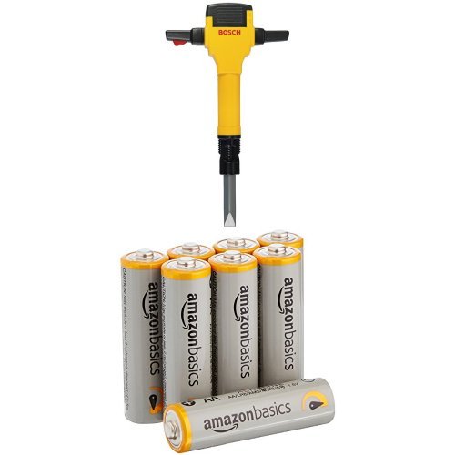Jouet marteau piqueur Bosch Klein avec 8 piles AA Amazon Basics