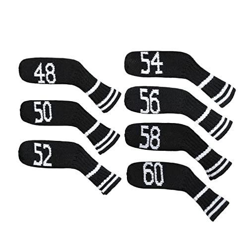 Housse de protection tricot pour éviter les chocs de clubs de golf de 48 à 60