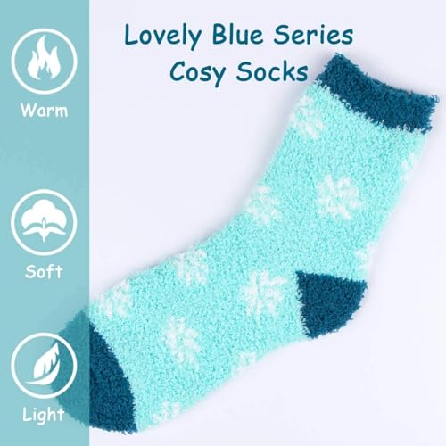 Image of Fuzzy Socks for Women Fluffy Cozy Slipper Socks Fall Halloween Socks Gifts