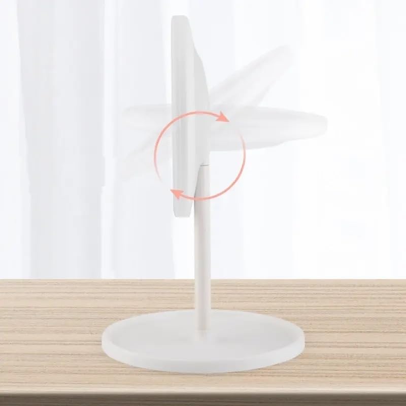 Magnifying Mirror 5X–Portable Makeup Mirror with Aluminum Lens–USB Powered–Clear HD Reflection for Beauty, Skincare & Grooming–Perfect for Home,Travel & Professional Use