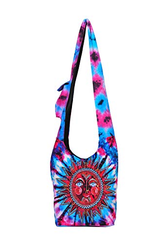 Image of THE COLLECTION ROYAL Graphic Crossbody Bag for Women, Boho Purse, Boho Bag, Hippie Bag, Hippie Purse, Cloth Purse for Women