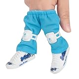 Mini Finger Skateboard Shoes, Knee Protection, Fashionable Sports Finger Pants, Suits for Skateboarders (Blue)
