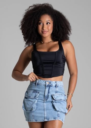 Saia Jeans Sawary - 278147 - IND. 44