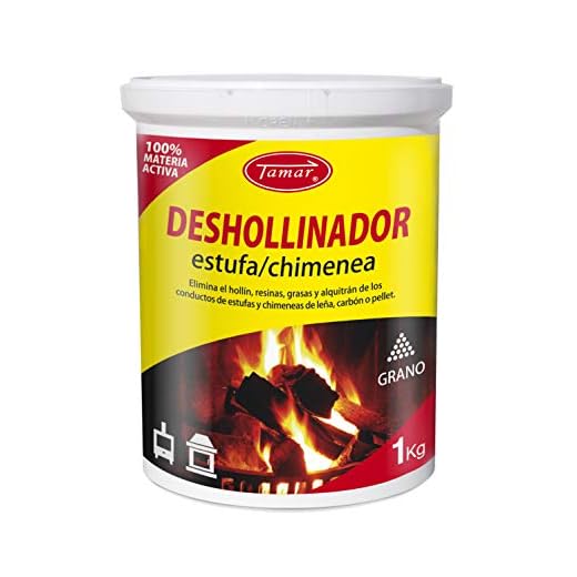 Tamar Deshollinador Especial Estufas/Chimeneas 1 Kg