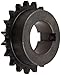 Martin Roller Chain Sprocket, Hardened Teeth, Bored-to-Size, Type B Hub, Single Strand, 40 Chain Size, 0.5" Pitch, 19 Teeth, 1.5" Bore Dia., 3.292" OD, 2.5" Hub Dia., 0.284" Width