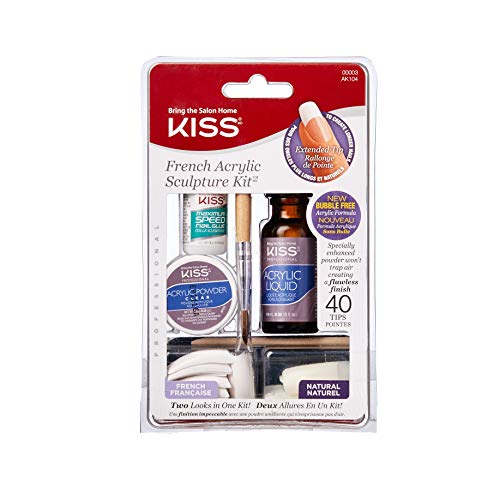 Kiss French Acrylic Sculpture Kit (2 Pack)