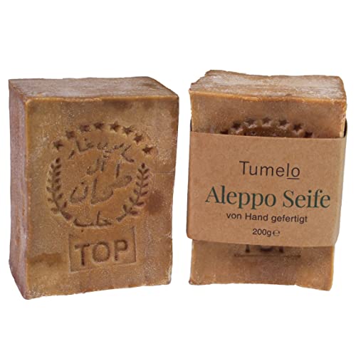 TUMELO Sapone di Aleppo Originale 2 x 200g (400g)